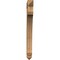 Ekena Millwork Legacy Arts & Crafts Rough Sawn Bracket, Western Red Cedar, 4"W x 32"D x 44"H BKT04X32X44LEC03RWR - alternate 3